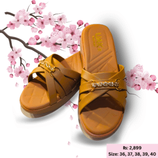 Golden Bloom Women’s Fancy Footwear – Elegant & Stylish | JI Styler
