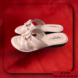Pink Bow Casual Slippers for Women – Stylish & Comfy | JI Styler