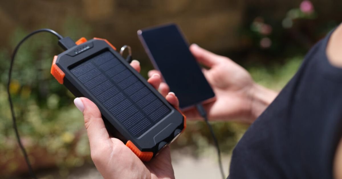 Solar-Powered Power Bank