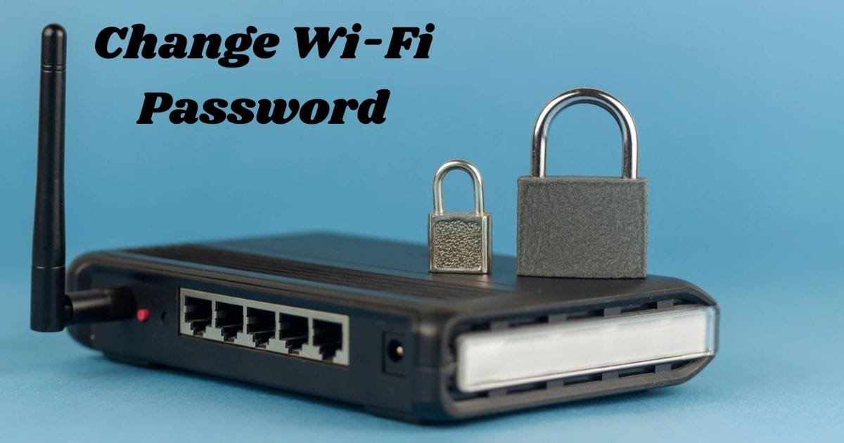Change Wi Fi Password 1